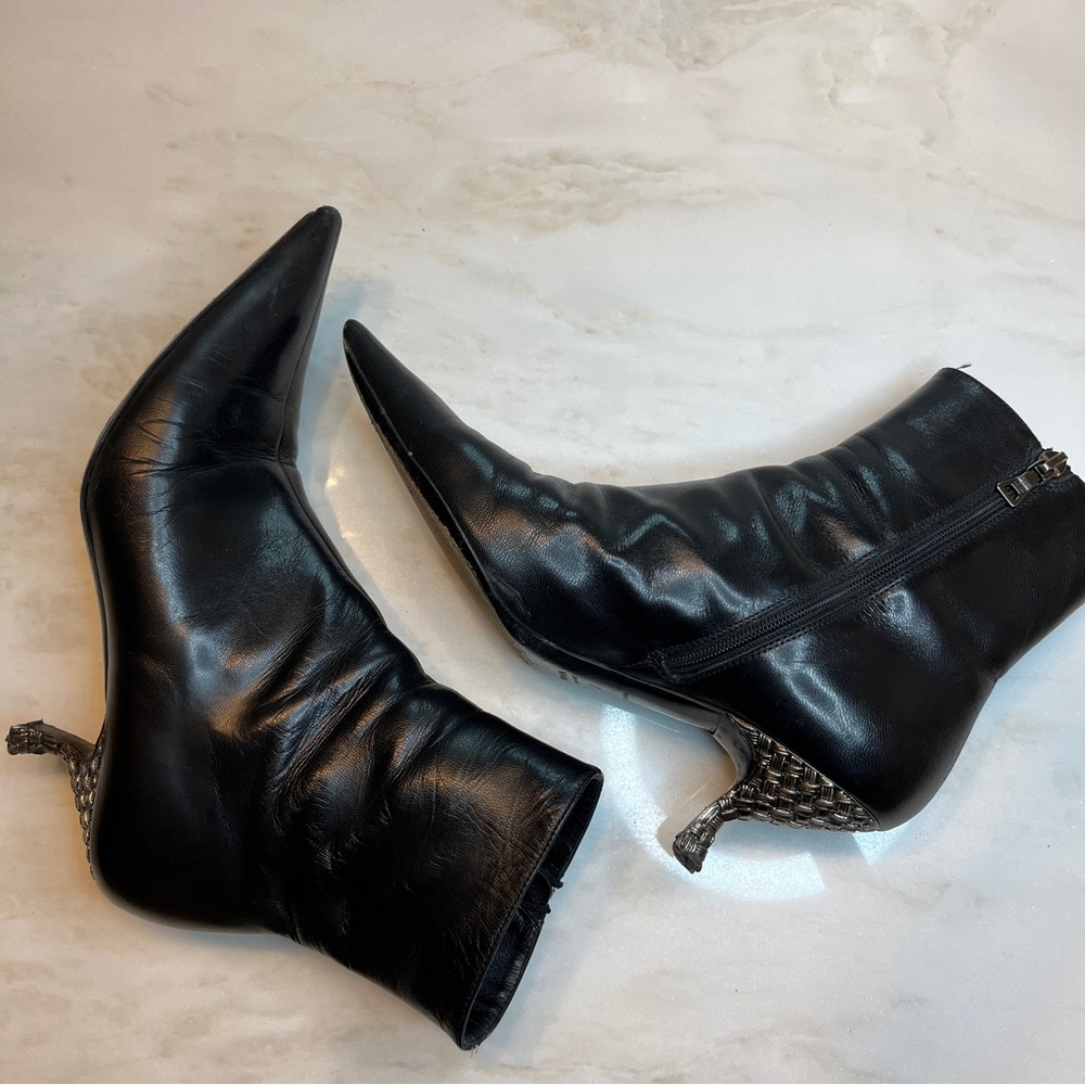 PRADA Booties Size 37 Black - Picture 3 of 6